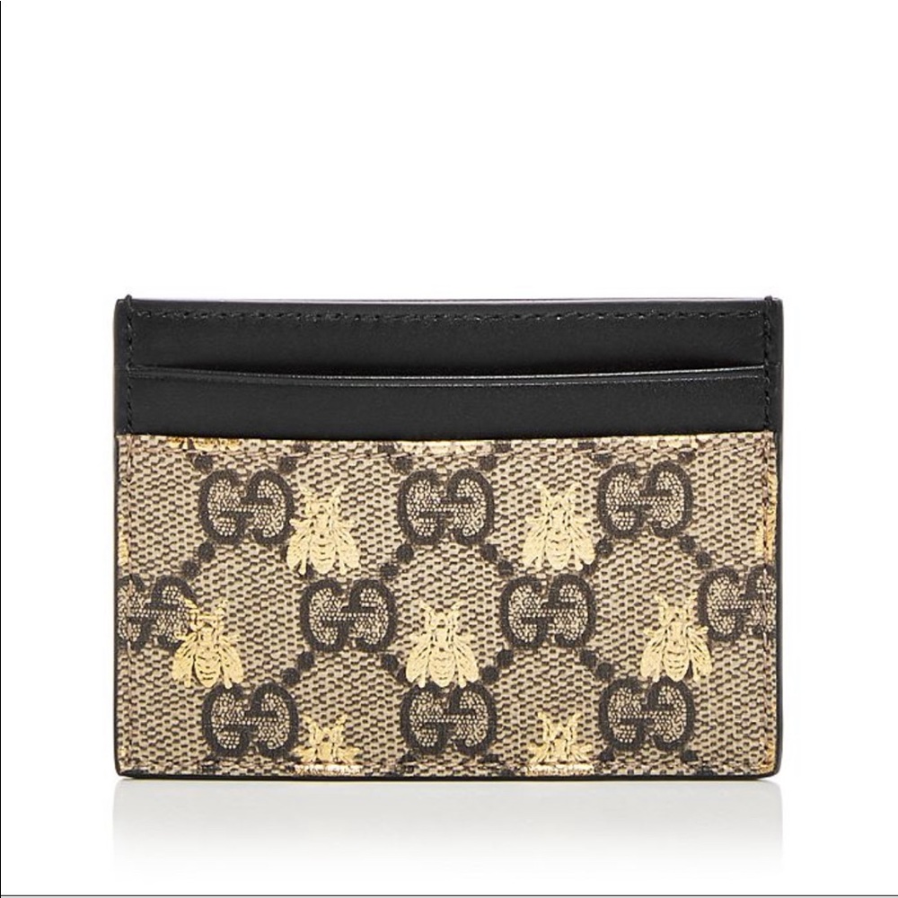 AUTHENTIC Gucci Bubble Bee Card case